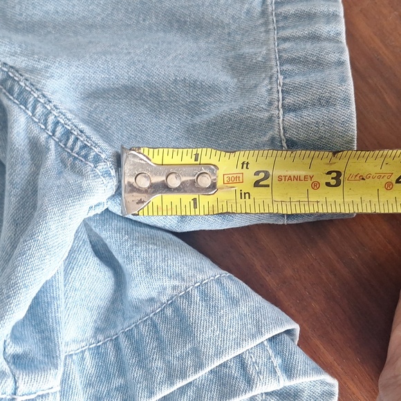 BeBo Jeans Denim Jumpsuit Shorts, Romper Vintage - Picture 7 of 9